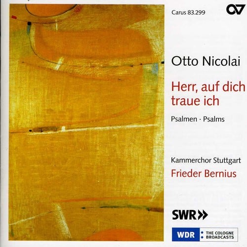 Frieder Bernius - Herr & Auf Dich Traue Ich Psalms  - COMPACT DISCS