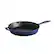 Angle. Tramontina - Gourmet 12" Round Skillet - Cobalt.