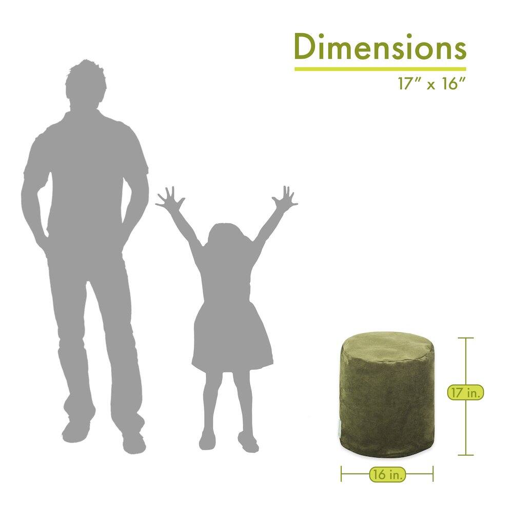 Dimensions: 17" x 16"