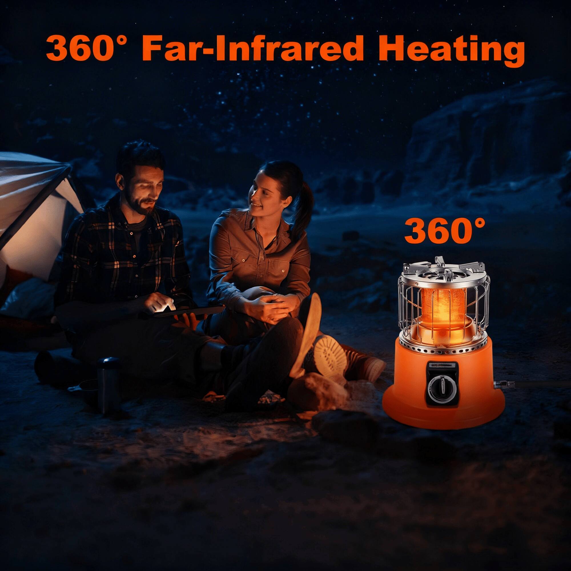 360° Far-Infrared Heating

360°