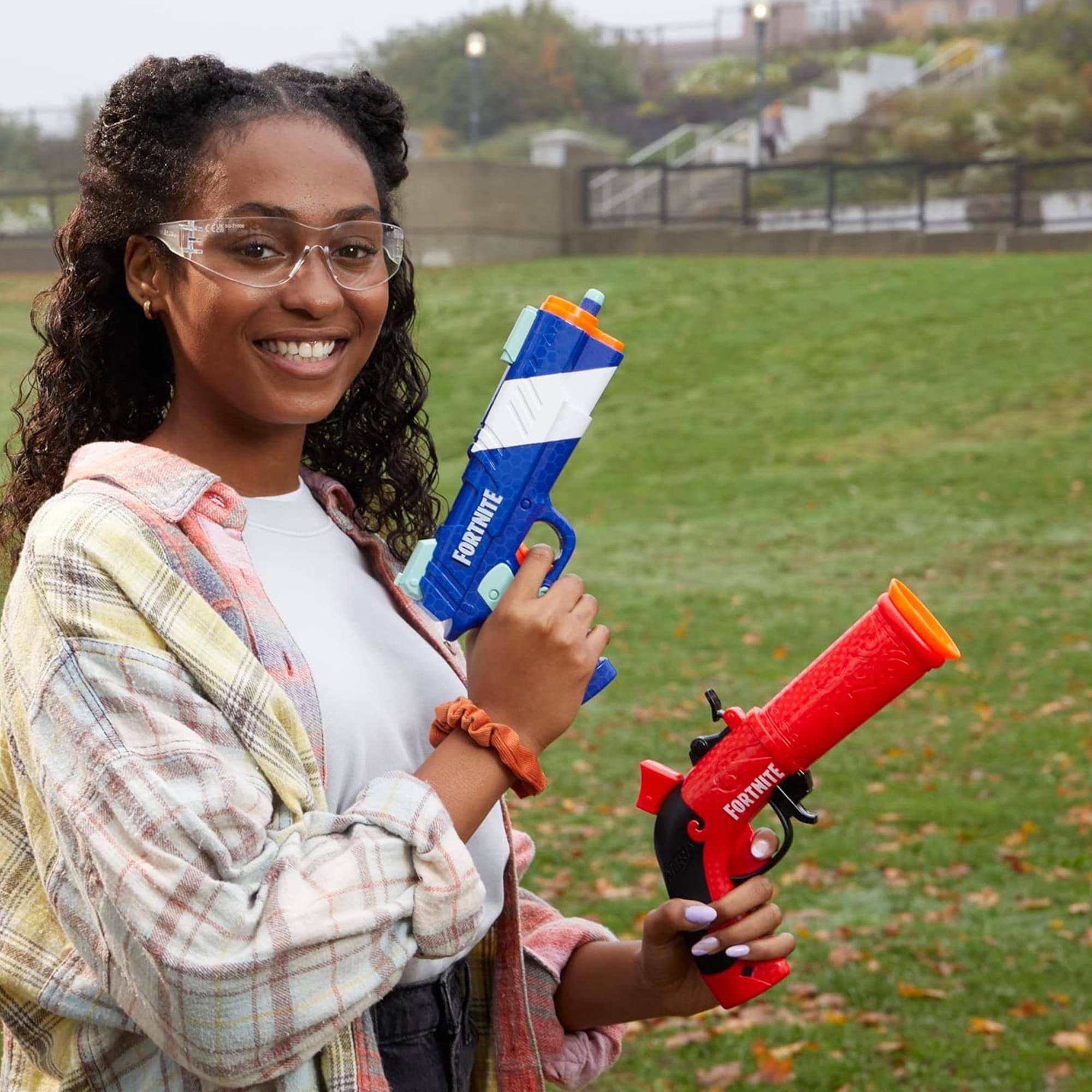 Hasbro Fortnite Nerf Dart Blaster Set | LP & Flint Knock Multi