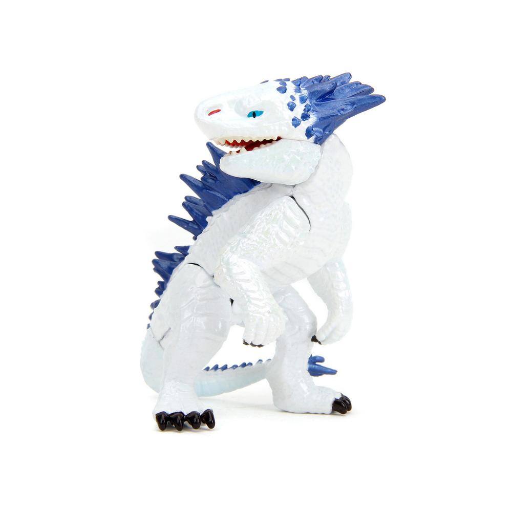 Back. Jada - Set of 4 Diecast Figures "Godzilla x Kong: The New Empire" (2024) Movie "Metalfigs" Series Diecast Models by Jada - Multicolor.