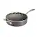 Angle. Tramontina - Gourmet 5.5Qt Round Saute Pan - Gray.