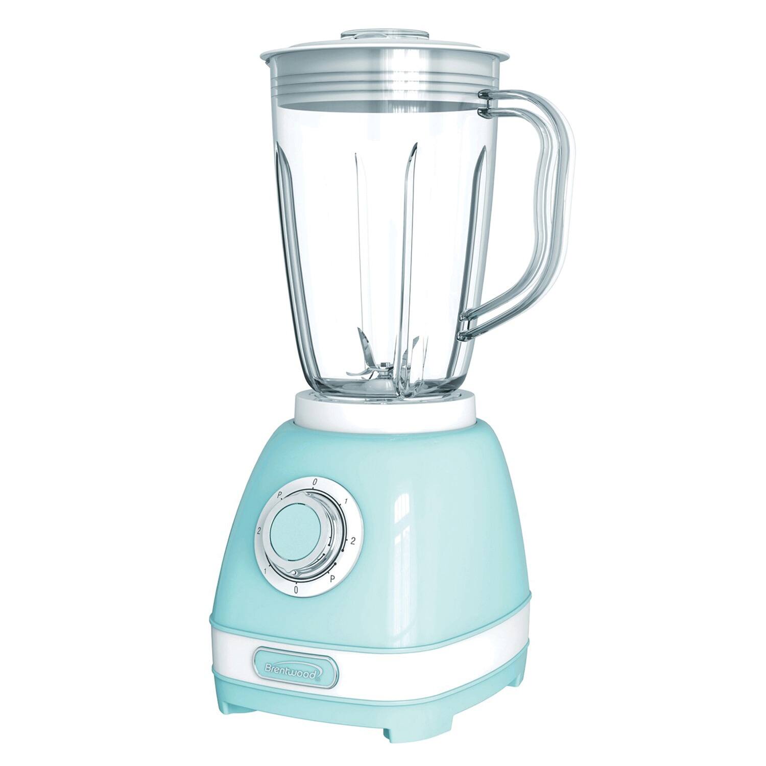 Alt View 8. Brentwood - Brentwood JB-330BL 2 Speed Retro Blender in Blue with 50 Ounce Plastic Jar - Blue.