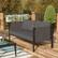 Alt View 12. Alamont Home - Lea Indoor/Outdoor Loveseat with Cushions - Modern Steel Framed Chair with Storage Pockets - Charcoal.