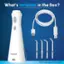 What's Included in the Box: Waterpik, USB-A wall adapter (not included).