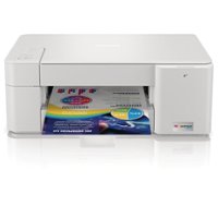 Brother - INKvestment Tank MFC-J1205W Wireless All-in-One Inkjet Printer with up to 1-Year of Ink In-box - White/Gray - Front_Zoom
