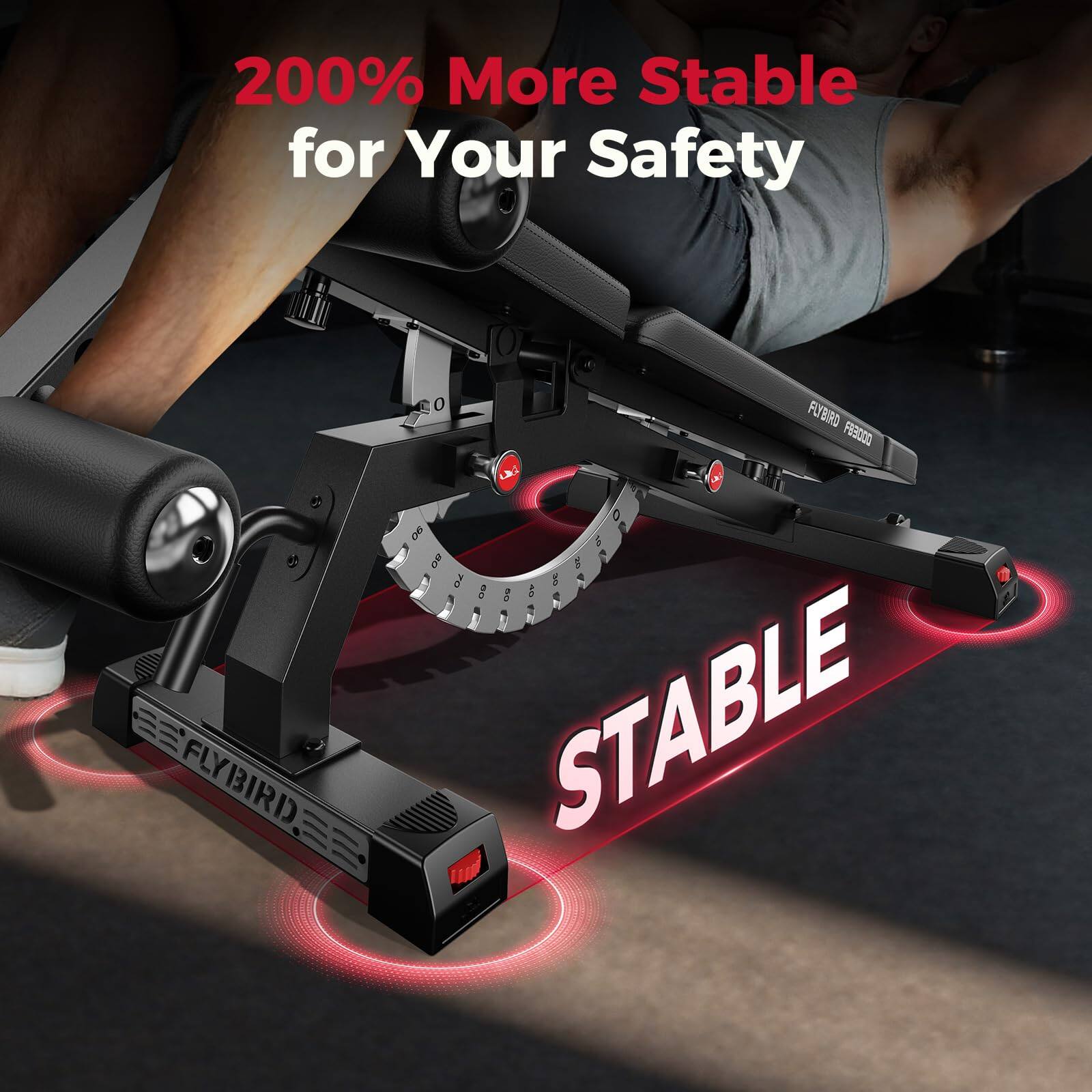 200% More Stable for Your Safety  
FLYBIRD FRB000  
STABLE
