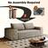 No Assembly Required
1. 2. 3. 3 steps to sofa