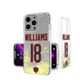 Keyscaper - NFL - Caleb Williams Chicago Bears iPhone Glitter Phone Case - 13 - Multicolor