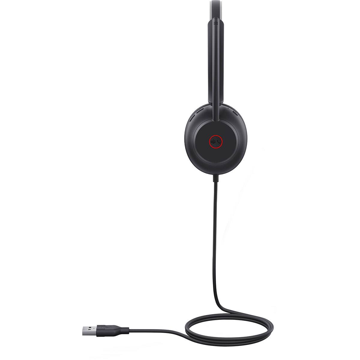 Alt View 5. Yealink - Yealink Yealink USB Wired Headset - Black.