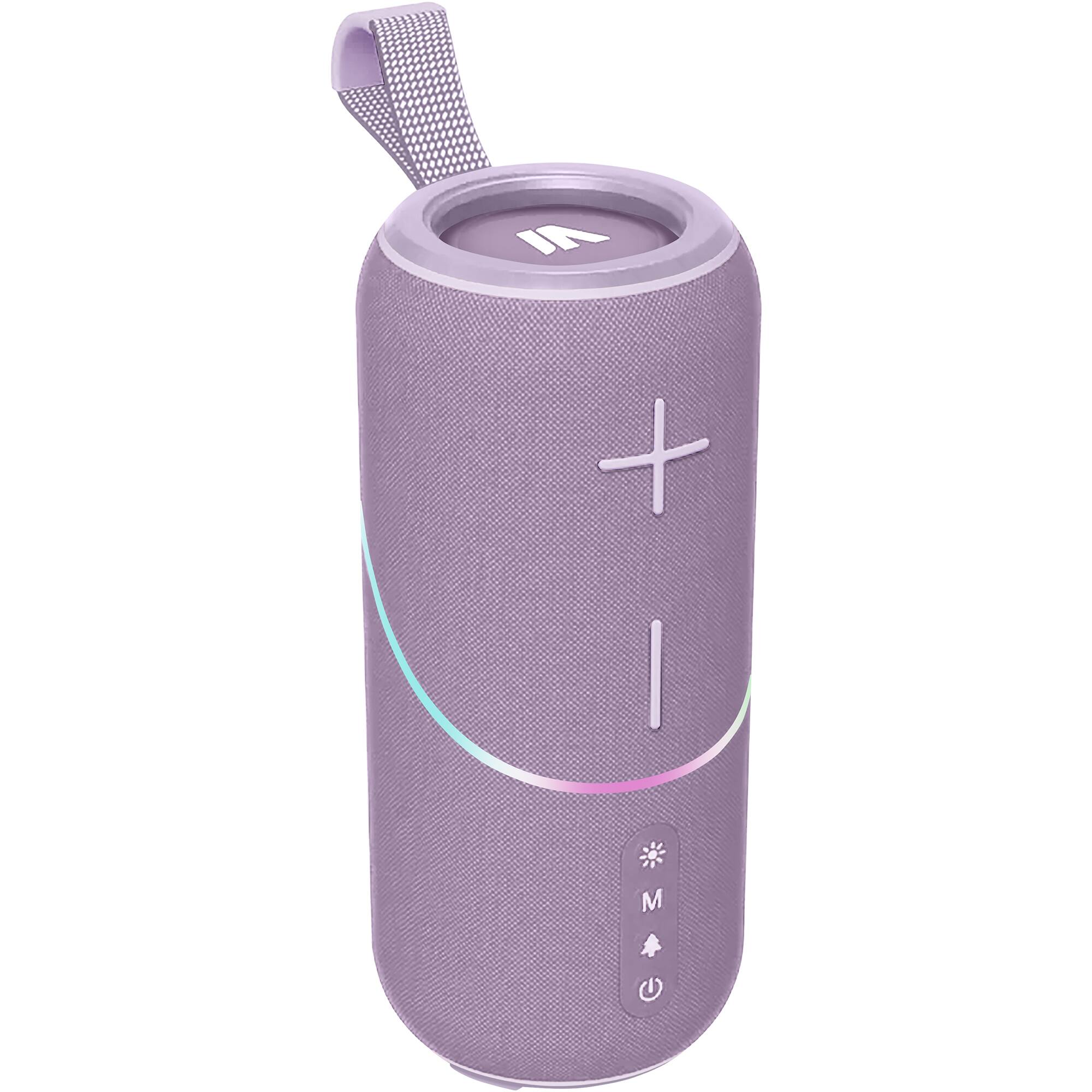 Front. Max Power - Max Power MPD672 Pulse Xtreme Portable Bluetooth Speaker with Heavy Bass, Purple.