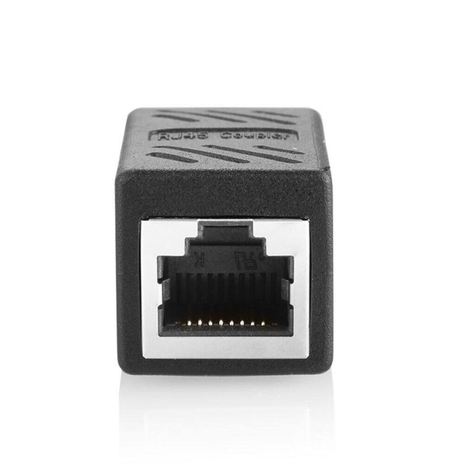 Front. Sanoxy - Sanoxy RJ45 Inline Coupler CAT7/CAT6/CAT5e Ethernet Network Cable Extender Connector.