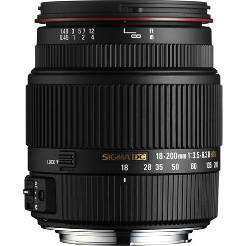 1.48 3 0.45 1 5 7 2 12 4  
LOCK  
SIGMA DC  
18-200mm  
1:3.5-6.3  
HSM  
18 28 35 50 80 135 200  
AF-I M