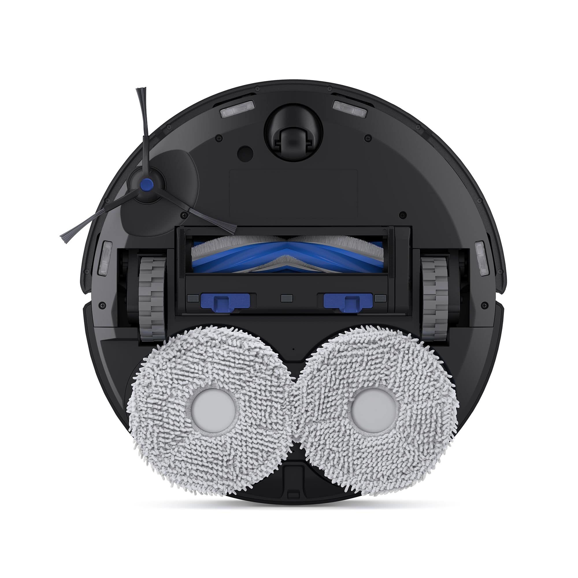 Alt View 1. ECOVACS Robotics - T30S PRO Robot Vacuum & Spinning Mop with Auto-Cleaning Station - Black.