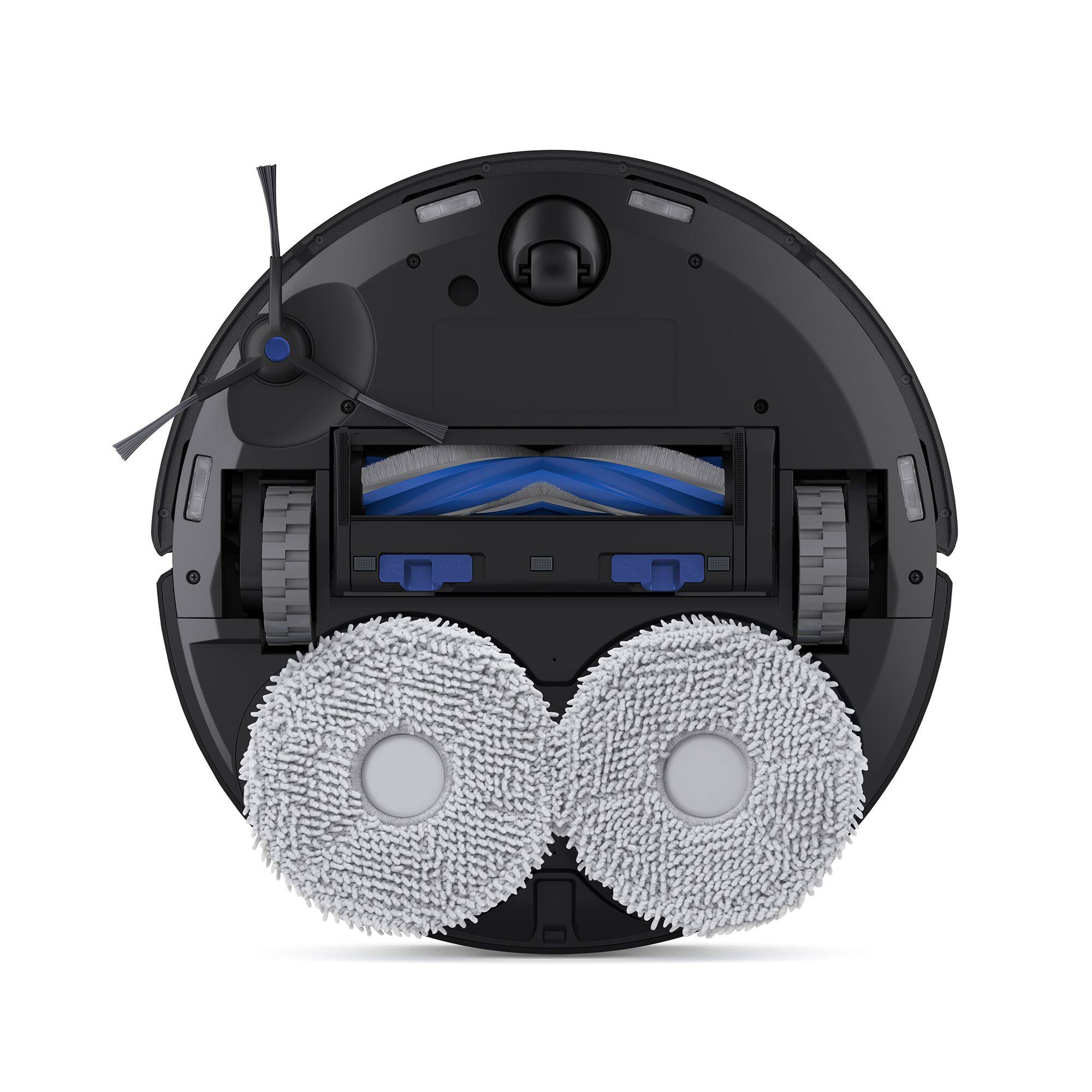 Alt View 1. ECOVACS Robotics - T30S PRO Robot Vacuum & Spinning Mop with Auto-Cleaning Station - Black.