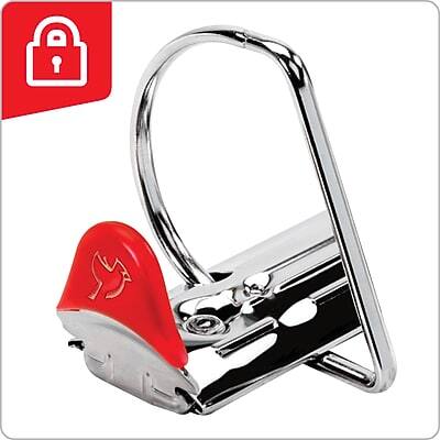 Alt View 3. Cardinal - XtraLife ClearVue Heavy Duty 1" 3-Ring View Binders, D-Ring - White.