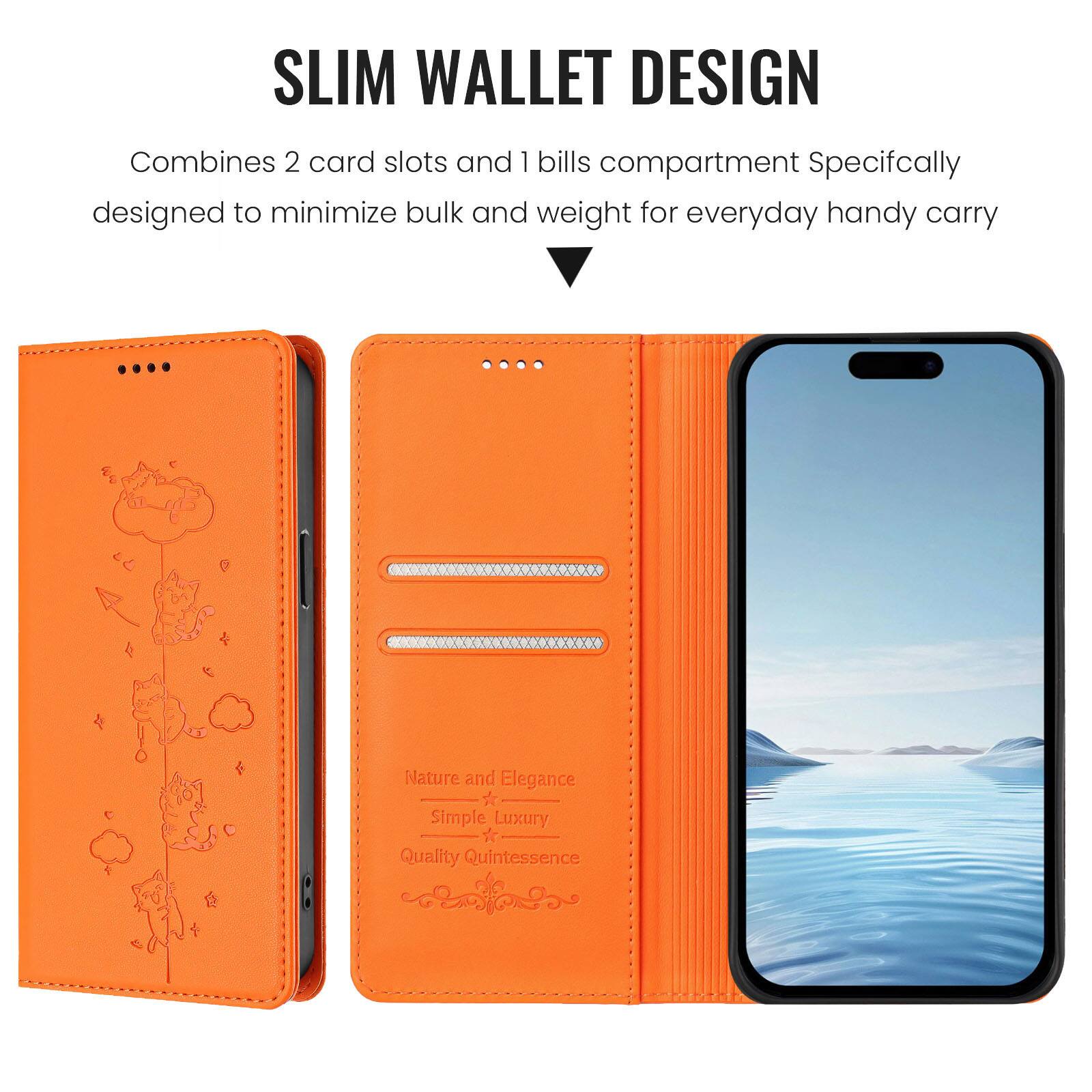 SLIM WALLET DESIGN  
Combines 2 card slots and 1 bills compartment  
Specifically designed to minimize bulk and weight for everyday handy carry  

Nature and Elegance  
Simple Luxury  
Quality Quintessence