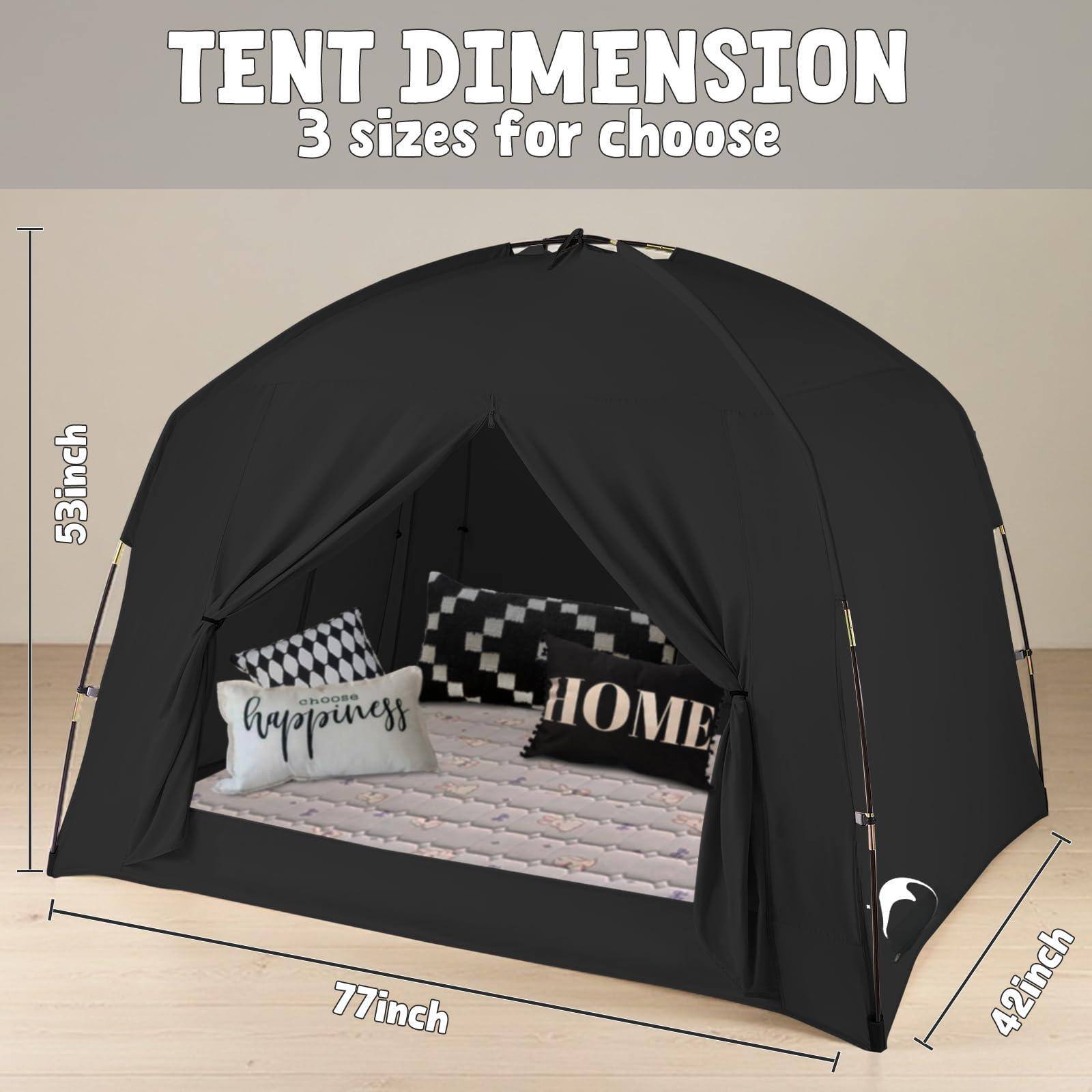 TENT DIMENSION  
3 sizes for choose  

53inch  
77inch  
42inch