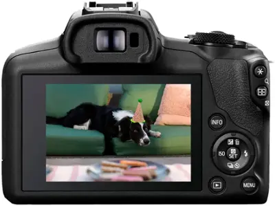 Canon - EOS R100 4K Video Mirrorless Camera with RF-S 18-45mm f/4.5-6.3 IS STM Lens - Black