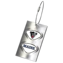 Jardine - Maine Bears 3.5'' x 2'' Bag Tag - Black