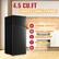 4.5 CU.FT COMPACT SMALL FRIDGE
- 4.5 STORAGE CAPACITY
- FREEZER & FRIDGE
- AJUSTABLE TEMP
- DUAL DOOR
- LOW NOISE
