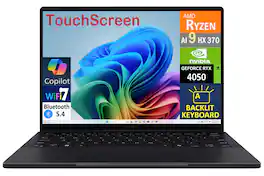 ASUS - ProArt PX13 2-in-1 Laptop 13.3 2.8K Display (AMD Ryzen AI 9 HX 370, 32GB LPDDR5X, 1TB M.2 PCIe SSD, Win 11 Pro) - Nano Black