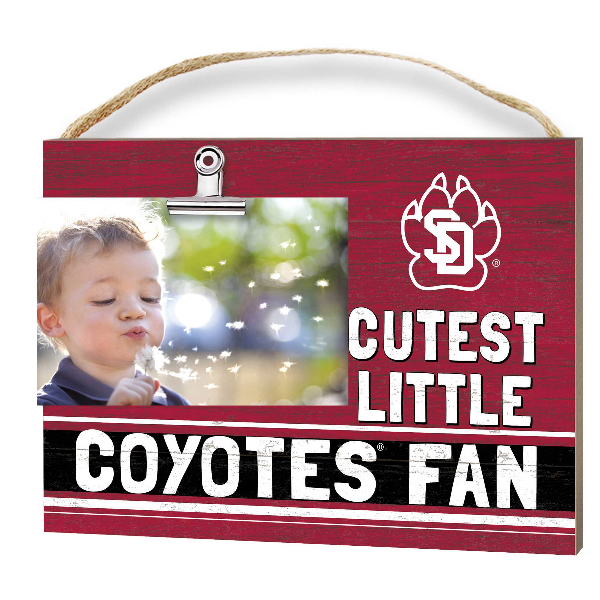 South Dakota Coyotes 8'' x 10'' Cutest Little Team Logo Clip Photo Frame