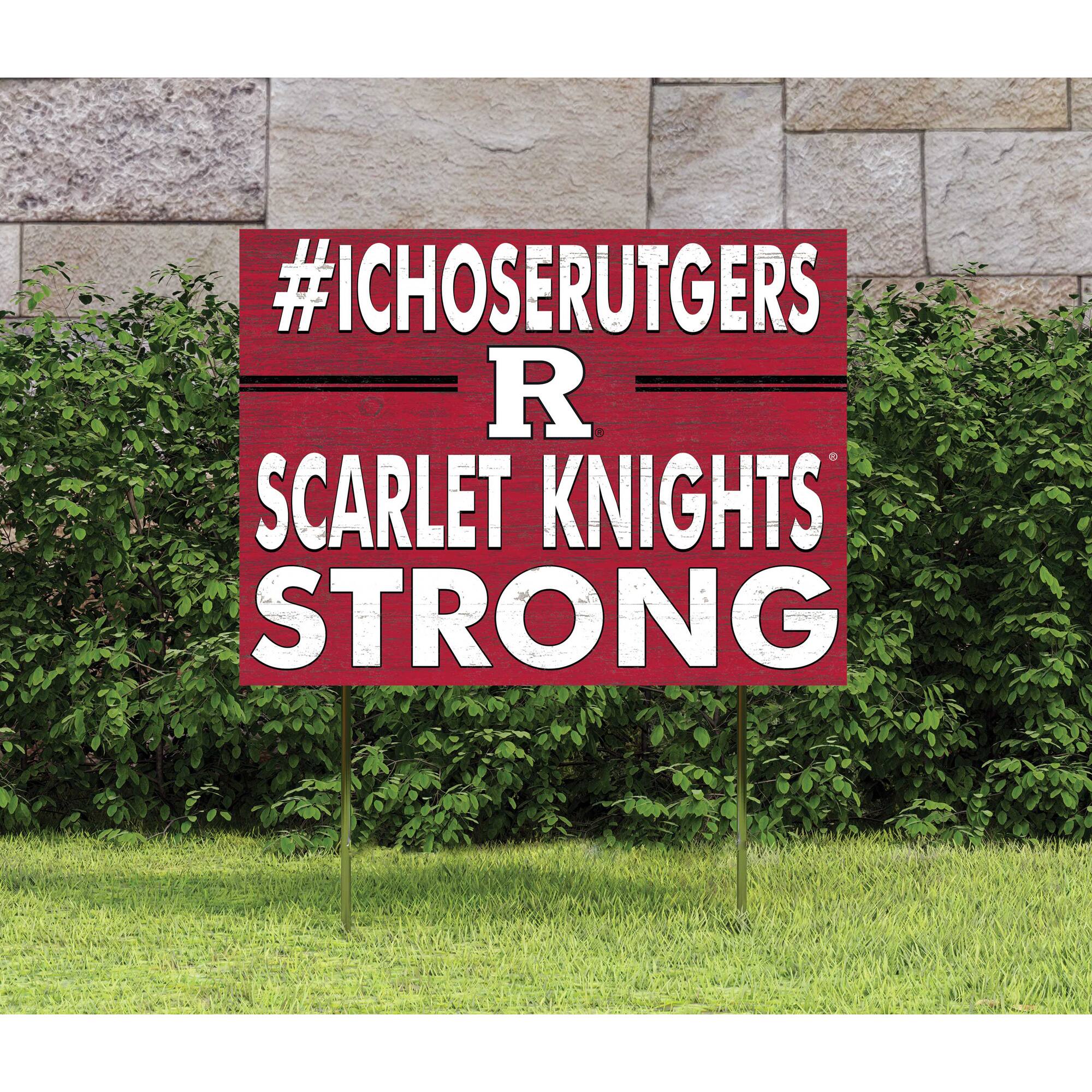 #ICHOSERUTGERS  
R  
SCARLET KNIGHTS  
STRONG
