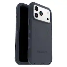 Front. OtterBox - Defender Series Pro Hard Shell for Apple iPhone 17 Pro Max - Blue.