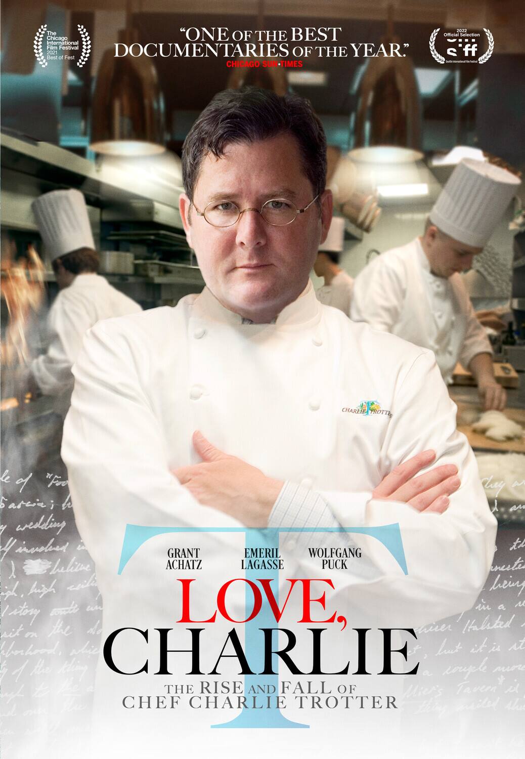 Front. Love, Charlie: The Rise And Fall Of Charlie Trotter   - DVD.