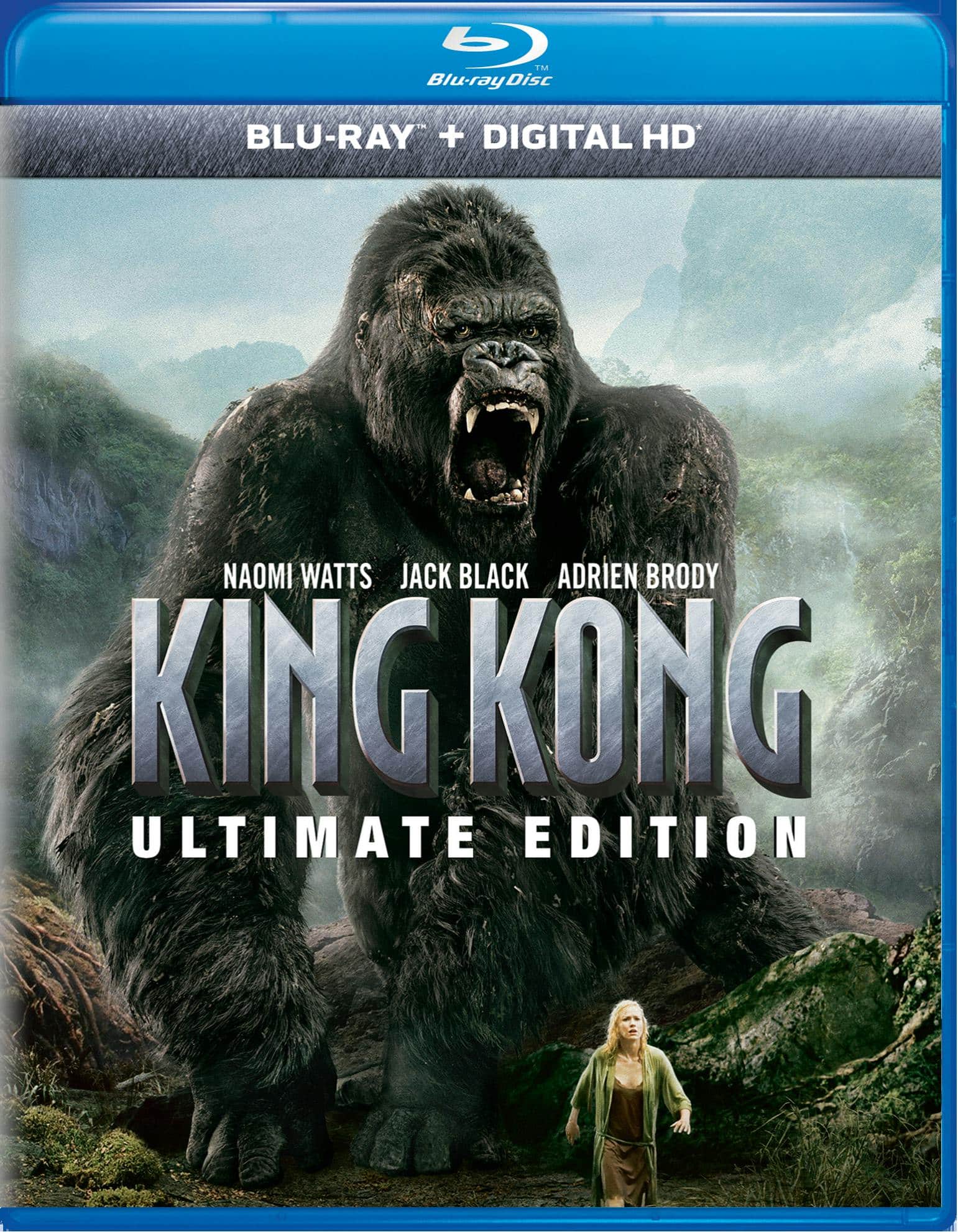 Front. King Kong: Ultimate Edition (Digital) [Blu-ray].