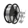 Flashforge - PLA Silk 3D Printer Filament-1.75mm-1kg (2.2 lbs) Spool - Silver