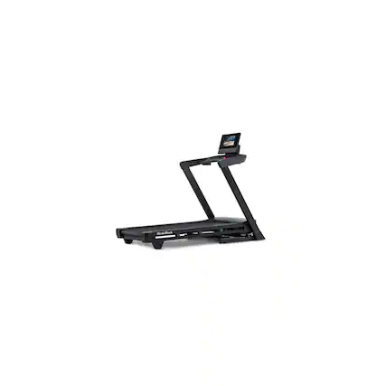 NordicTrack - T Series 10 Treadmill with 10" Tilting Touchscreen and Compact Design - Black