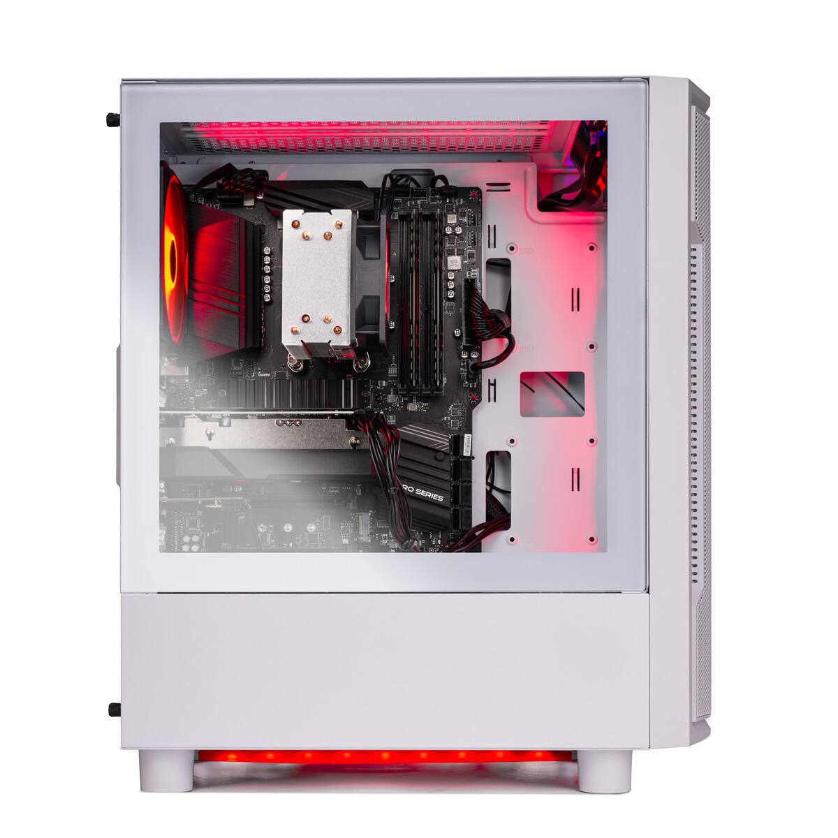 Alt View 1. Skytech Gaming - Skytech ARCH4 - AMD Ryzen 7 9700X, 9070XT, 32GB 6000 MHz DDR5 RAM, 850W GOLD PSU - White.