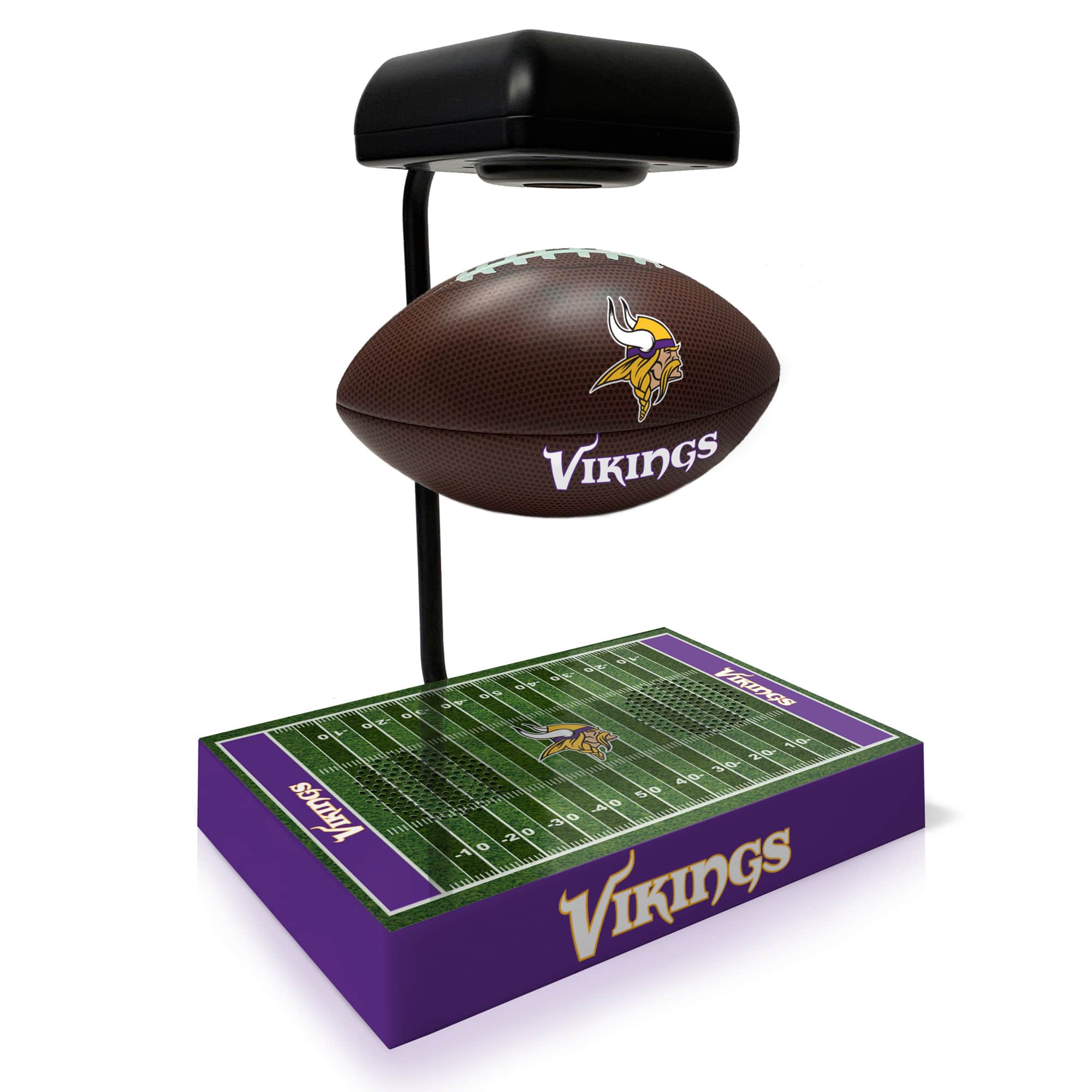 Pegasus - Minnesota Vikings Hover Football With Bluetooth Speaker - Multicolor