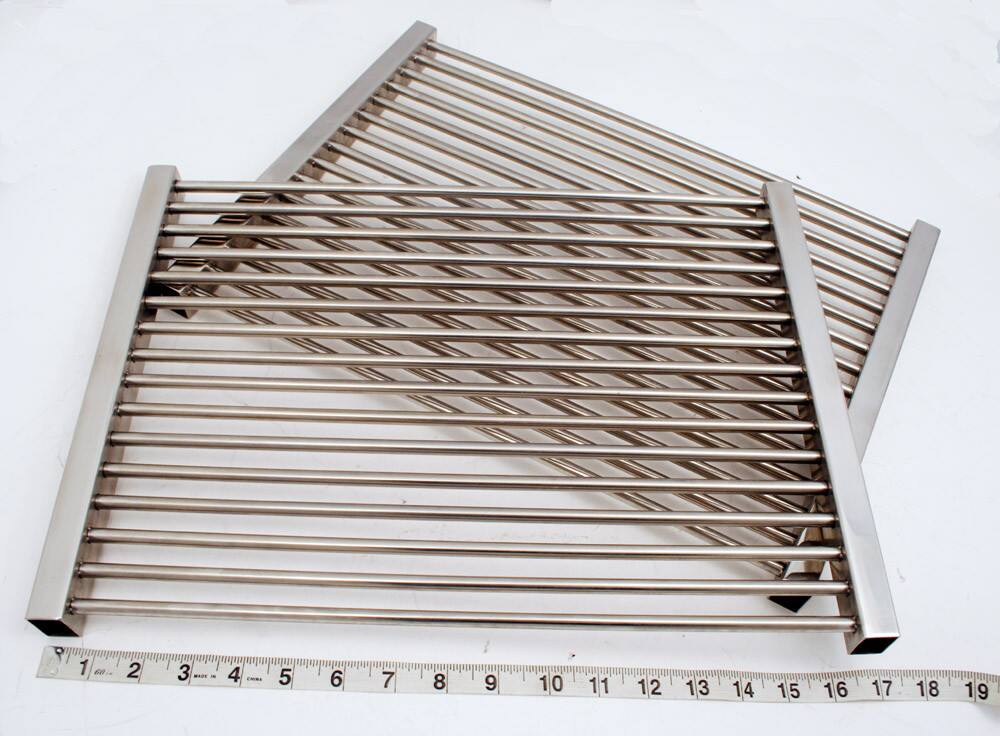 Front. Charbroil - Charbroil - CHR80001453 Cooking Grate. Includes two stainless st.