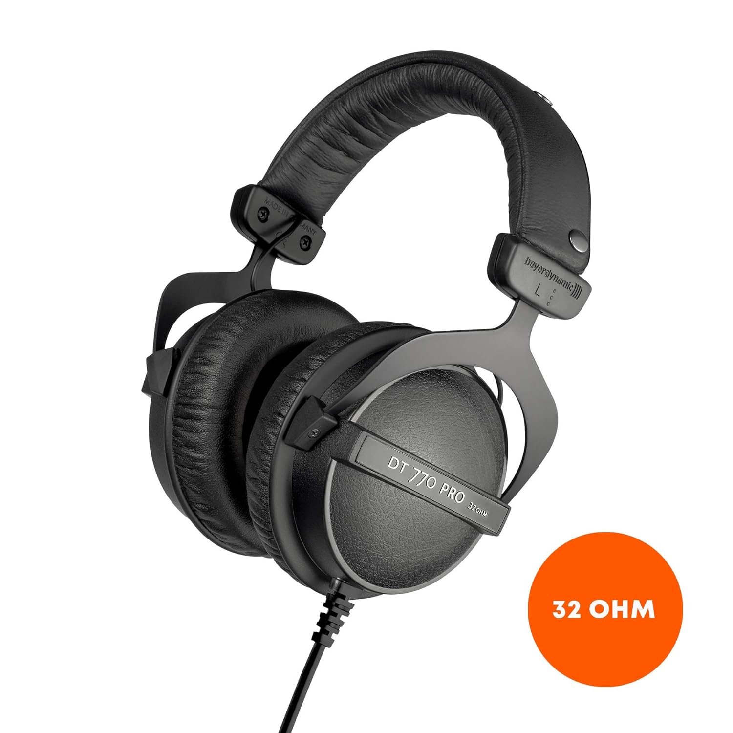 C MADE IN MAD 3 beyerdynamic L 4 4 4 DT 770 PRO 320-9 32 Ω