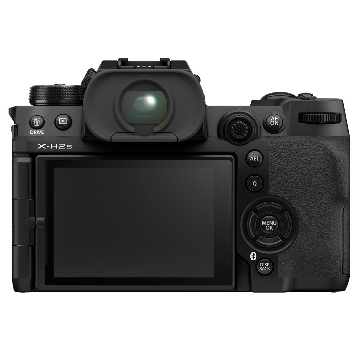 AF ON DRIVE X-H2S AEL Q MENU OK DISP BACK