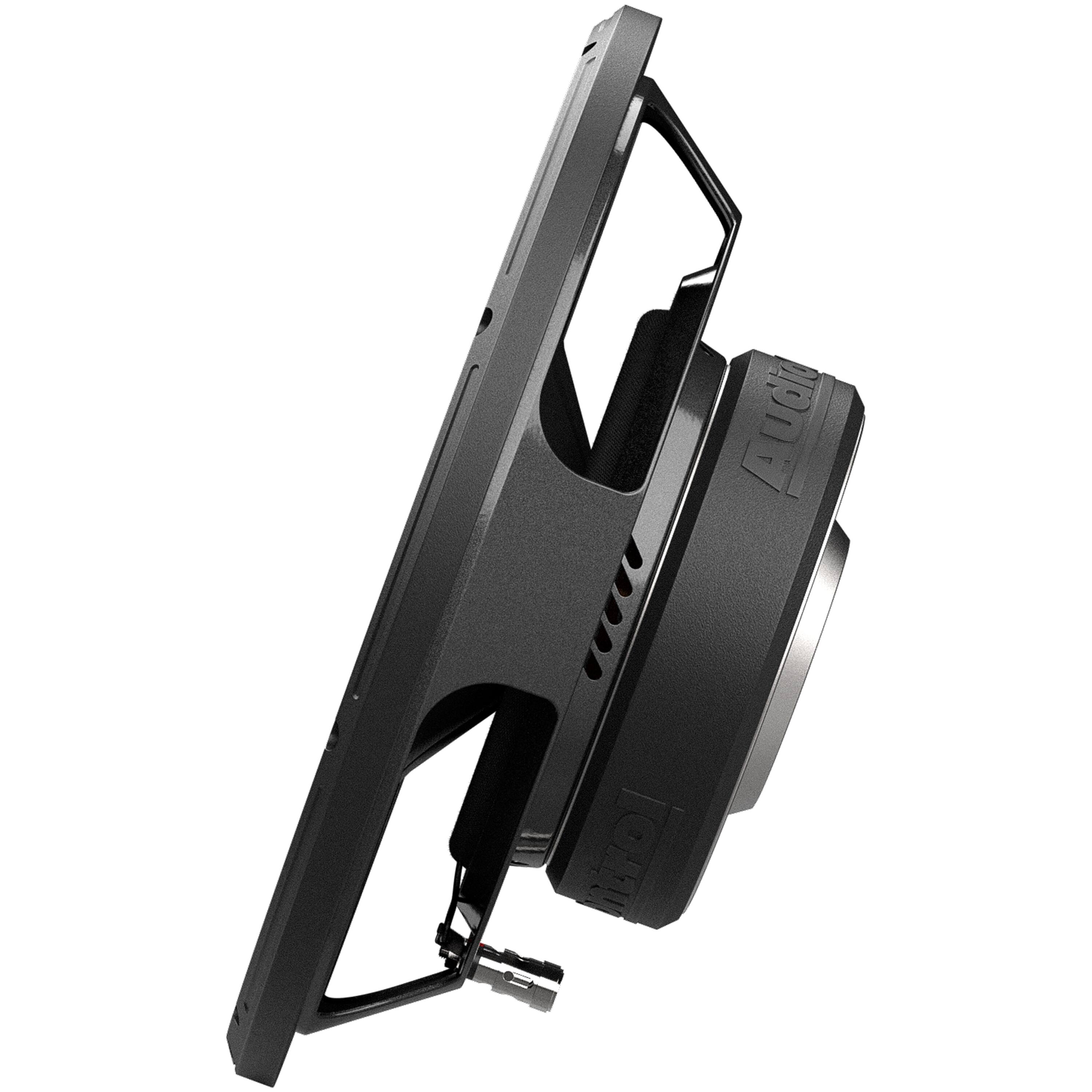 Alt View 17. AudioControl - Space Series 12” Single-Voice-Coil 4-Ohm Low-Profile Subwoofer - Black.