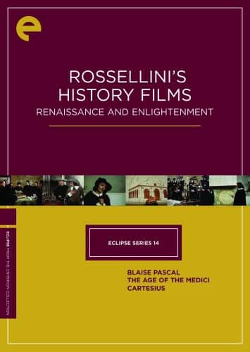 Rossellini's History Films: Renaissance and Enlightenment (Criterion Collection - Eclipse Series 14)  - DVD