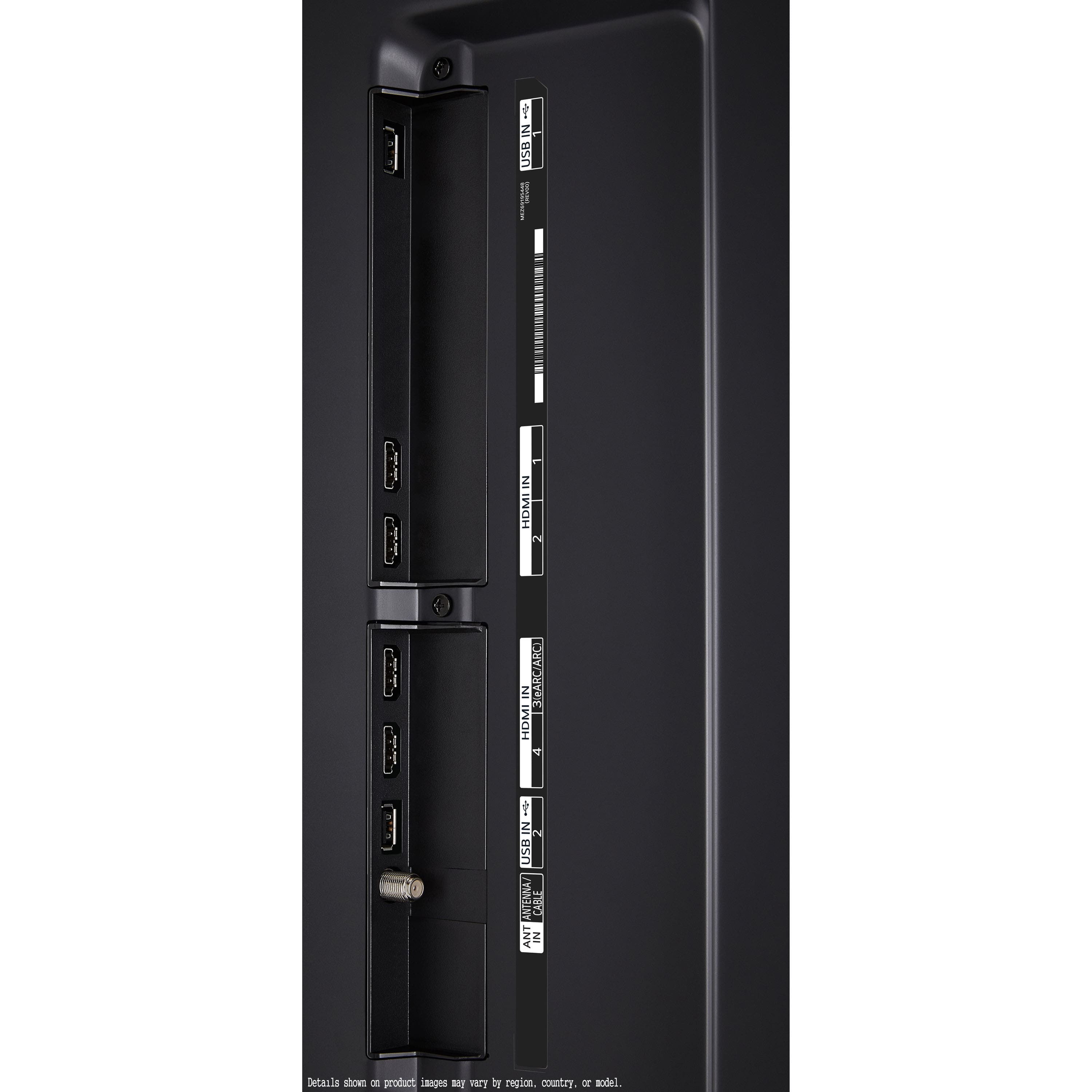 The text on the image reads: "USB IN USB OUT HDMI IN HDMI OUT ANTENNA CABLE ANT IN Details show - product images are provided by the manufacturer. o sodel."