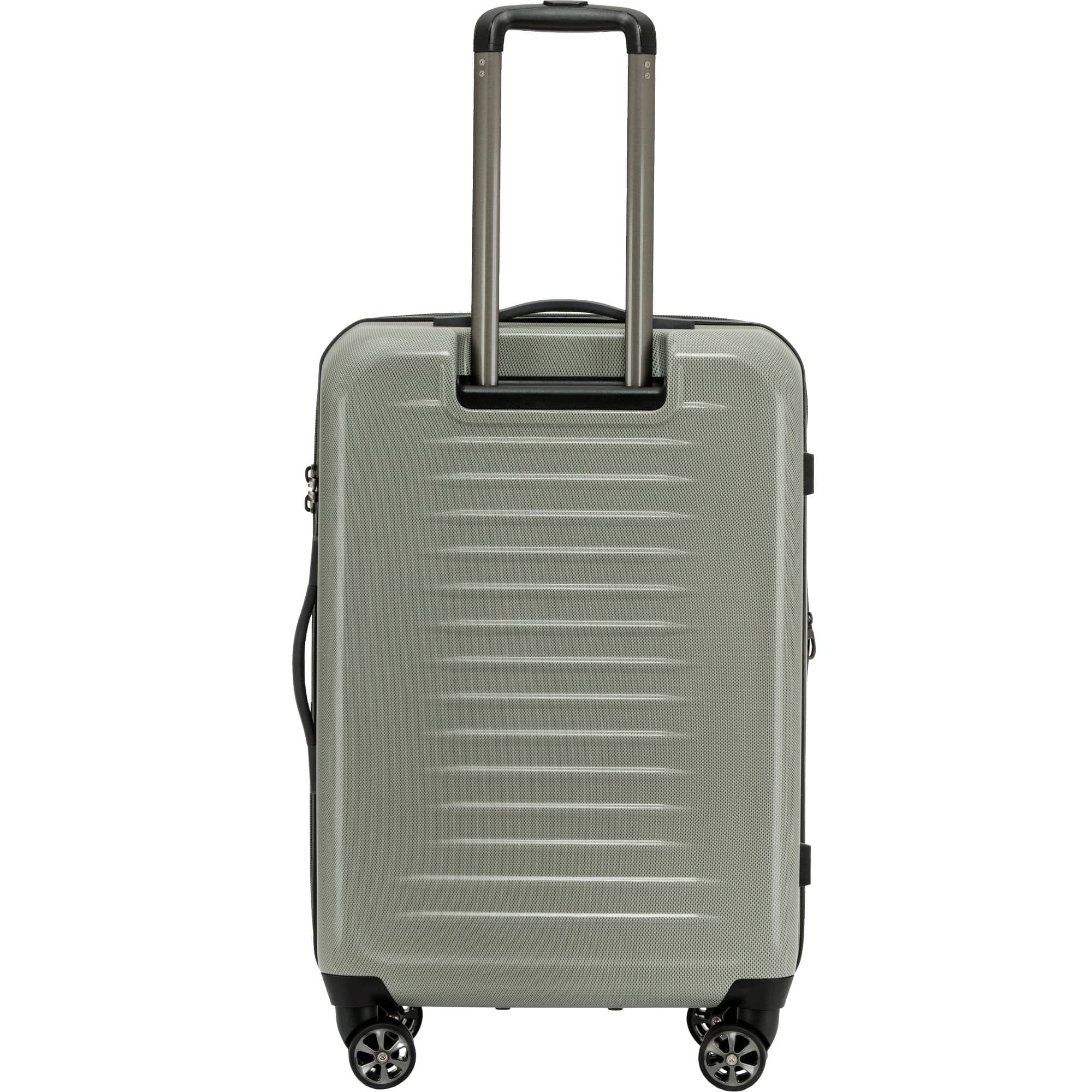 Spyder Rails 25 Inch Expandable Hardside Upright Suitcase with 360