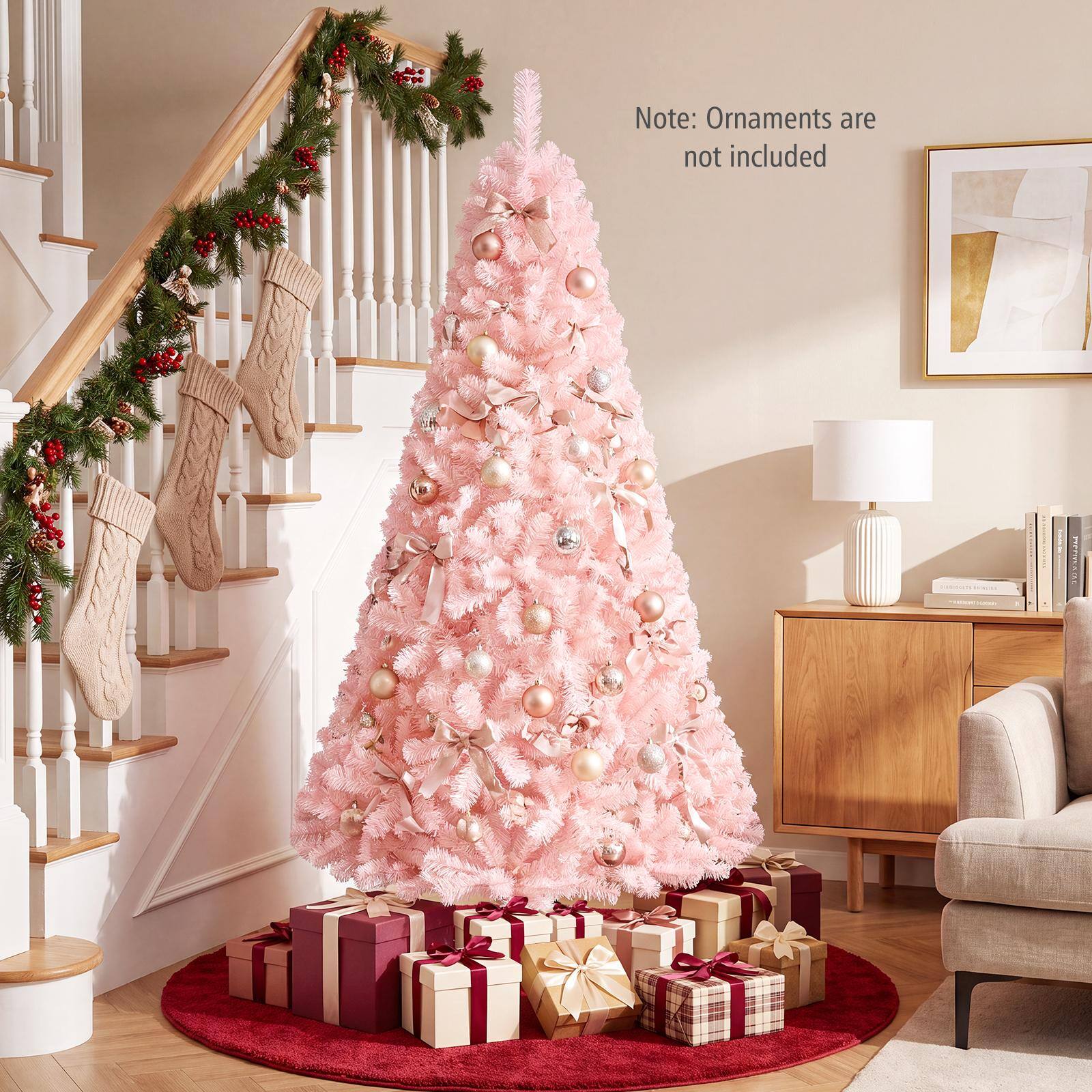 Note: Ornaments are not included