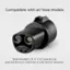 Compatible with all Tesla Models, including Tesla Model S, 3, X, Y, and Cybertruck, as well as all electric vehicles in the NACS Alliance.