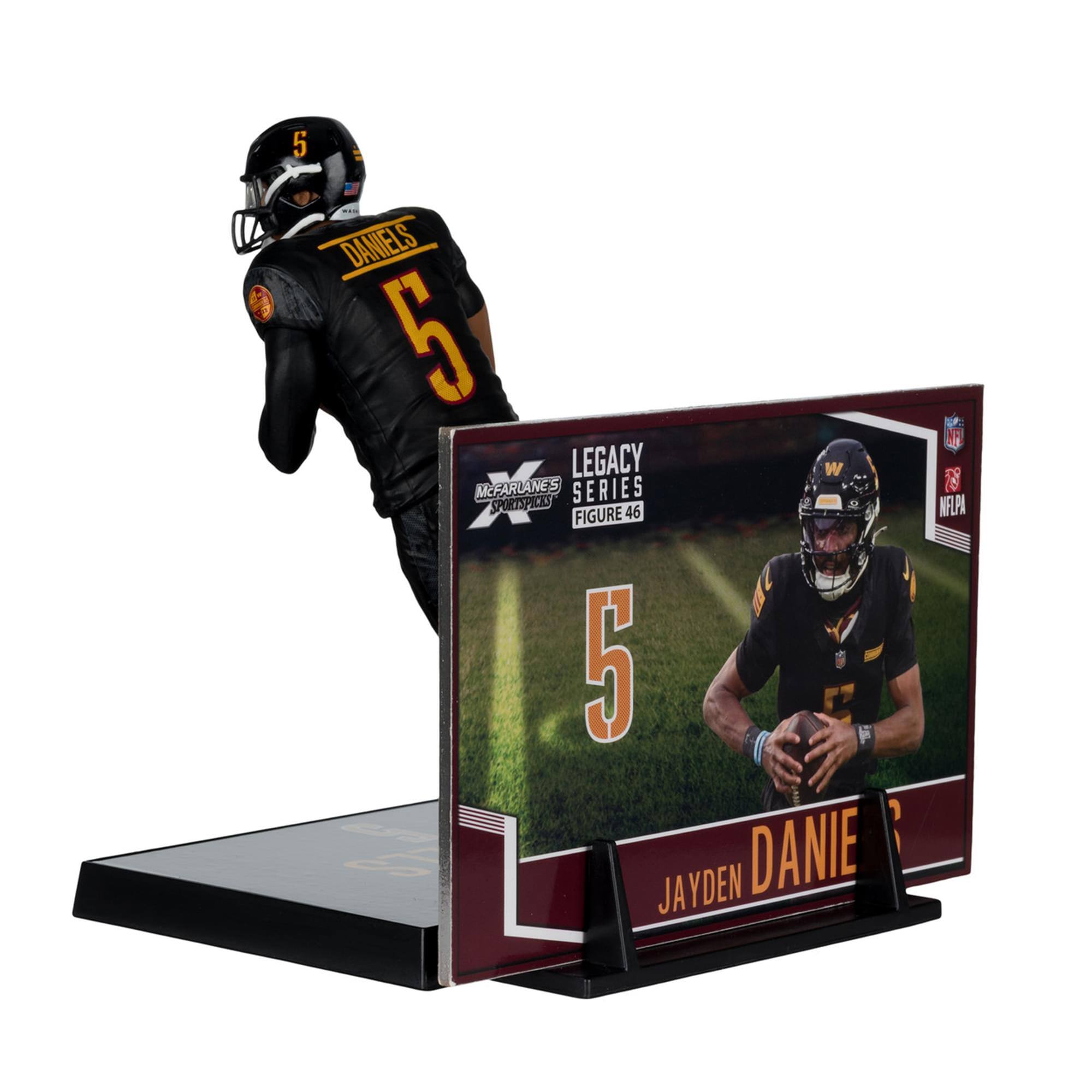 5 - DANIELS  
LEGACY W McFARLANES SERIES SPOTSPIS LU FIGURE 46  
A 5 JA YDEN DANIE 1 NFLPA