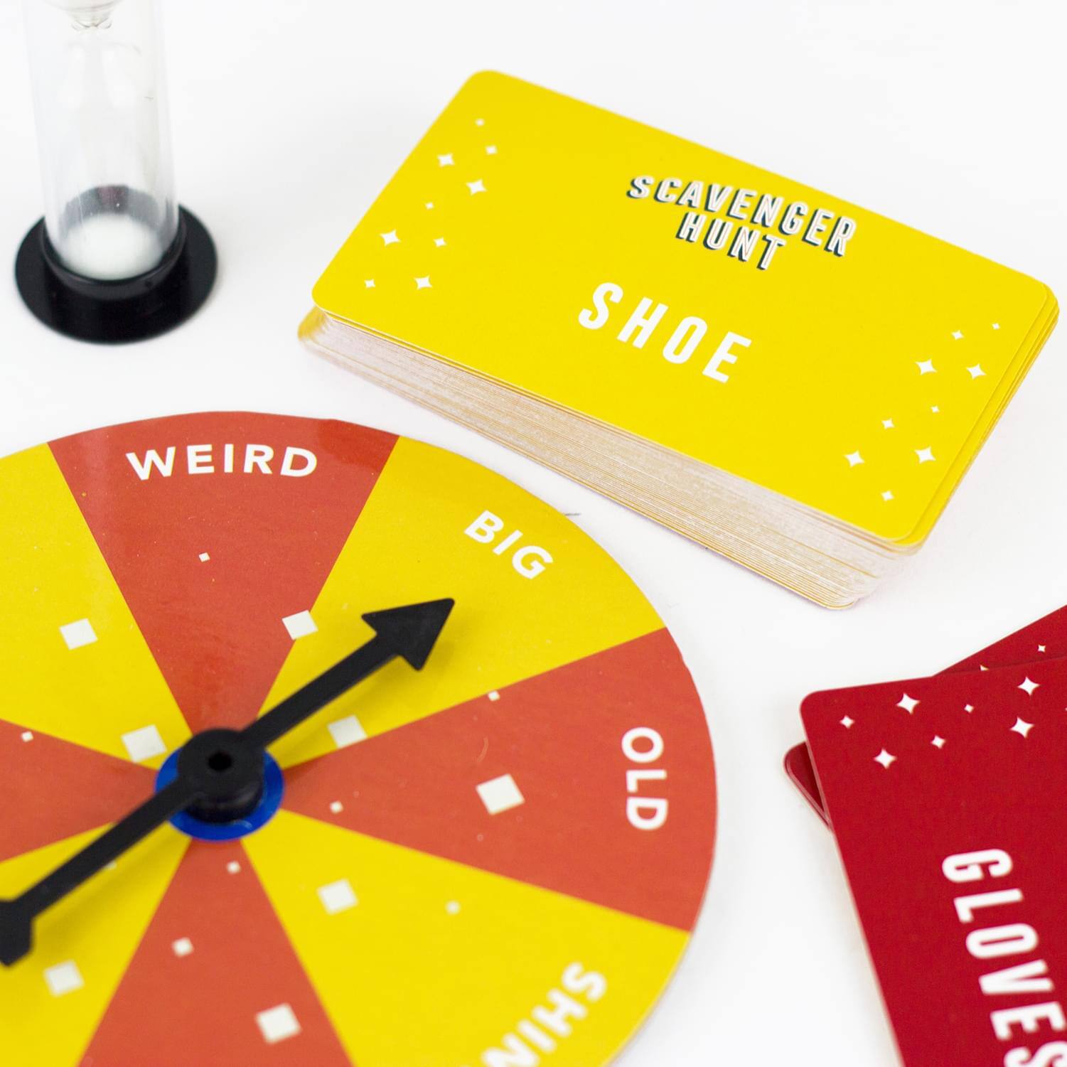 Scavenger Hunt Shoe  
Weird Big Old Shin Gloves