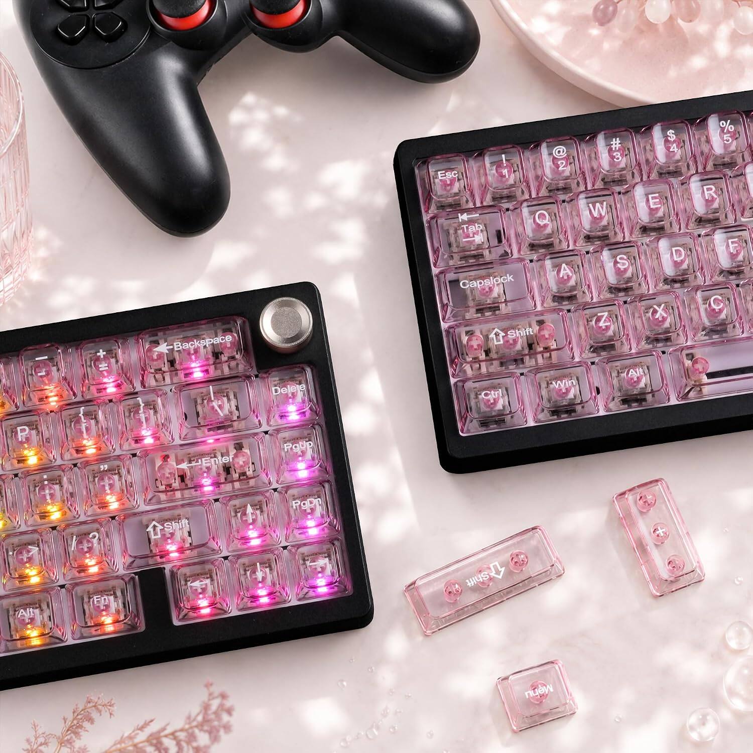Backspace
Delete
$ ! 2 # 3 4 Esc 1 E Q W Tab $ D A Capslock Z X Shift + Alt Win Ctrl
% 5 6 R F C
" Enter
Pgup
PgDn
Shift
Shift
Mehu