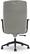Alt View 20. Thomasville - Darius Bonded Leather Executive Modern Office Chair with Adjustable Arms - Gray.