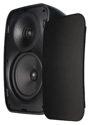 Front. Sonance - MX62 SST SINGLE SPEAKER - Mariner MX Series 6-1/2" 2-Way Outdoor Surface Mount Single Stereo Speaker (Each) - Black.
